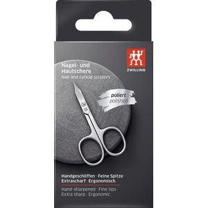 ZWILLING Combi Nagelschaar - Gebogen Lemmet - Hypoallergeen - 90 mm Zilver