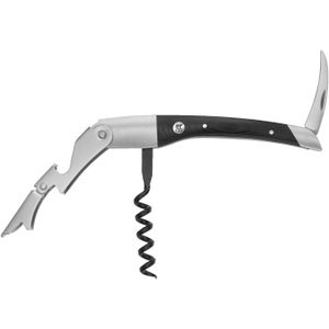 Zwilling kelnersmes 3-in-1 – RVS – Zwarte Micarta handgreep