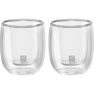 Espressoglas Zwilling Sorrento doppelwandig 80 ml (2-teilig)