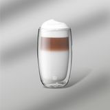 Zwilling Sorrento Dubbelwandig Latte Macchiato glas - 350 ml - 2 stuks
