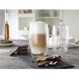 Zwilling Sorrento Dubbelwandig Latte Macchiato glas - 350 ml - 2 stuks