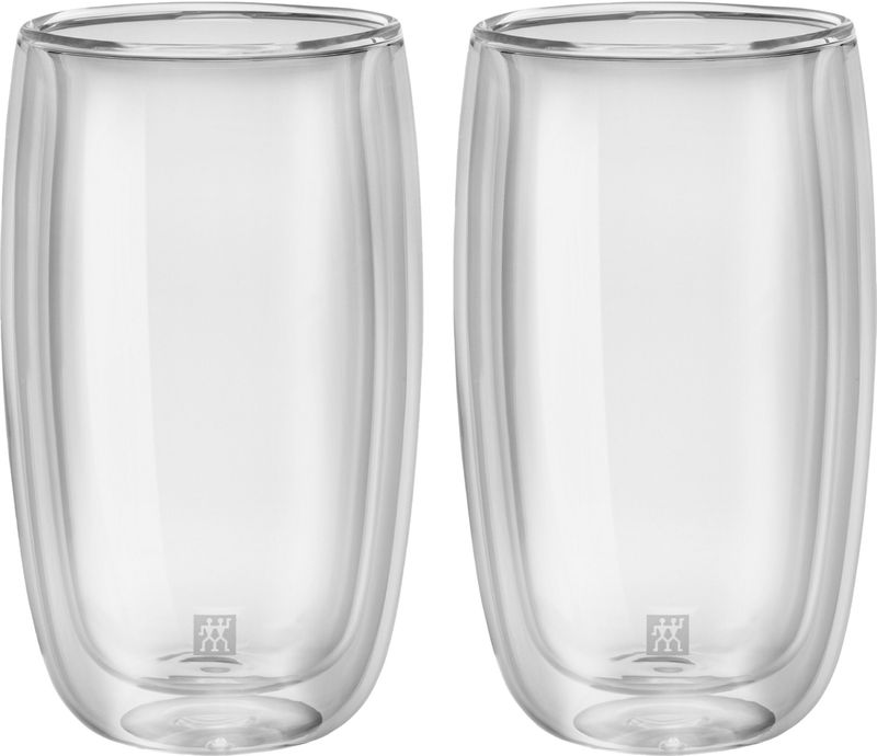 Zwilling Sorrento Dubbelwandig Latte Macchiato glas - 350 ml - 2 stuks