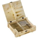 Steakbestekset - 12-delig - Roestvrij Staal - Inclusief Vorken en Messen