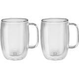 Zwilling - Sorrento Plus - Latte Macchiato Glazen - Doorschijnend - Set van Twee - 450 ml