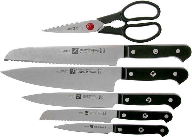 Zwilling - Gourmet - Messenblok - Beukenhout - 7-delig