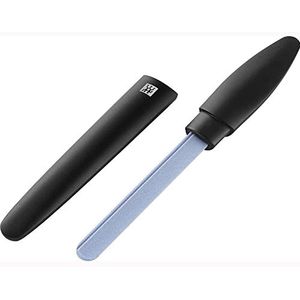 ZWILLING Twinox Keramische Nagelvijl met Beschermhoes, 120 mm Lengte, Wit