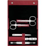 ZWILLING - Nagelverzorgingsset - Rood - Leren Etui - 5-Delig