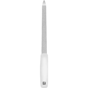 ZWILLING Nagelvijl (saffiercoating, gepolijste vijlpunt, ergonomische vorm, grove en fijnkorrelige vijloppervlakken), wit, 160 mm