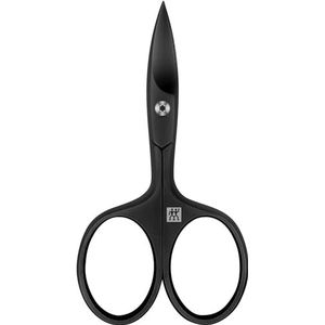 ZWILLING Nagelschaartje (scherpe, licht gebogen snijkant met microvertanding, hypoallergeen, voor vingernagels en teennagels), premium, zwart, 90 mm