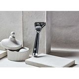 Zwilling - Rasoir - Noir - Résine Précieuse - Lames Gillette Fusion Incluses