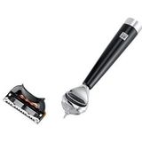 Zwilling - Rasoir - Noir - Résine Précieuse - Lames Gillette Fusion Incluses