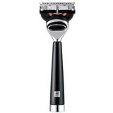 ZWILLING Scheerset - Zwart - 3-delige Set met Scheermes en Scheerkwast