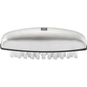 Nagelborsteltje - Roestvrijstaal - Synthetische Nylon Haren