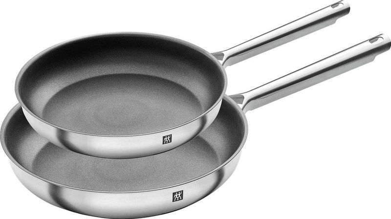 ZWILLING - TrueFlow - Pannenset - Zilver - 18/10 Roestvrij Staal - 2 Stuks