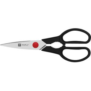 ZWILLING - Twin L - Schaar - Zilver/Zwart - Roestvrij Staal/Kunststof