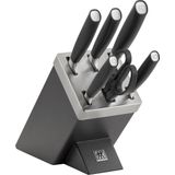 Zwilling - All Star - Messenblok - Anthraciet - RVS - 7-delig