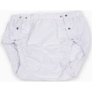 Suprima - Incontinentie PVC Slip - Wit - Knopbaar - Art. 1-249-001