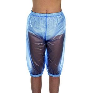Suprima 9603 PVC Unisex Wasbaar Knielengte Broek X-Large Transparent Blue