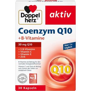 Doppelherz - Co-enzym Q10 + B-vitaminen - Vitamine E - 30 Capsules