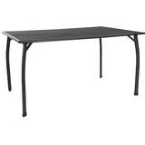 greemotion Gartentisch Toulouse grau rechteckig 140,0 x 90,0 x 74,0 cm