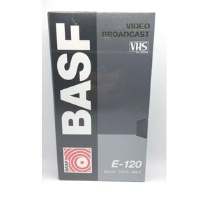 BASF E-120 video broadcast VHS / VHS videoband / video cassette