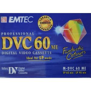 Emtec mini DVC 60 video cassette
