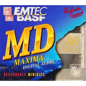 BASF/EMTEC Md80 Maxima Minidisc
