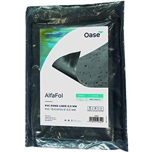 Oase 50649 AlfaFol pre-packed, 0,5 mm / 4 x 5 m, zwart, vijverfolie, vijveraccessoires