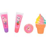 Depesche - Ylvi - Cosmetische Set - Roze - 2 Stuks Lipgloss - Unicorn Design