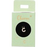Depesche - Oorbelhanger - Motief 003 - Letter C - Verzilverd - Trendy Charm