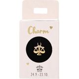 Depesche - Oorbelhanger - Weegschaal - Verzilverd - Charm