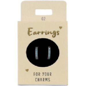 Depesche - 11833-002 - Hoepel Oorbellen - Verguld - Blauwe Stenen