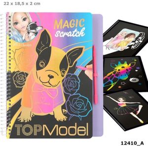 TOPModel magic scratch boek