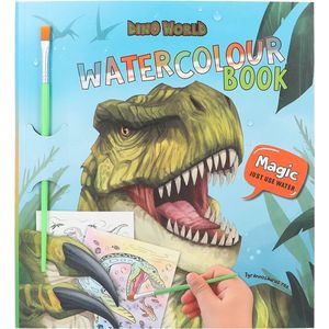 Dino World Waterverf Boek