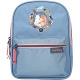 Depesche 12536 Miss Melody Little Farm - Rugzak voor kinderen in blauw met paardenmotief, tas met verstelbare riemen