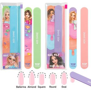 TOPModel - Nagelvijlen - Set met Modelafbeeldingen