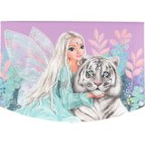 Depesche - Topmodel Fantasy Tiger - Sieradendoos - Paars - Met Spiegel