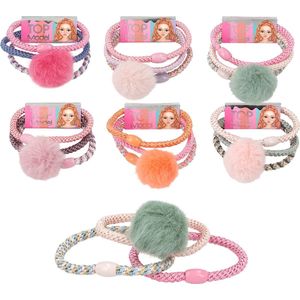 Depesche - TOPModel haarelastiekjes - BEAUTY and ME - 1 set