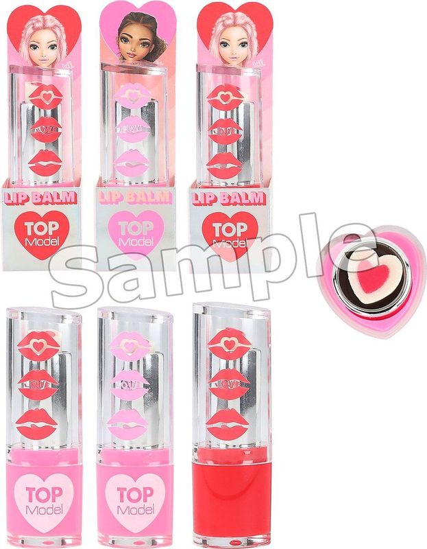 Depesche - TOPModel Lipbalsem - Roze - Hartvormige Verpakking - 3,7 g