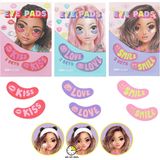 Depesche - TOPModel Oogpads - Kleur - 1 Set - Kiss, Smile, Love