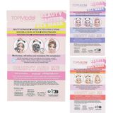 Depesche - TOPModel Sheetmasker - Glitter - 1 stuk