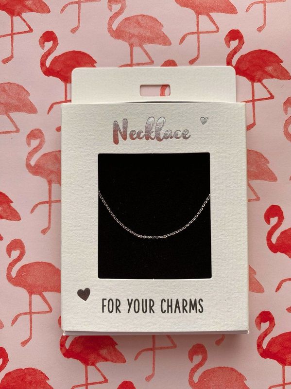 Depesche - Ketting "Express Yourself" - Basisketting - Zilver - 42 cm