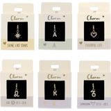 Depesche - 11785-002 Hanger - Letter A - Verguld - Bezet met Edelstenen