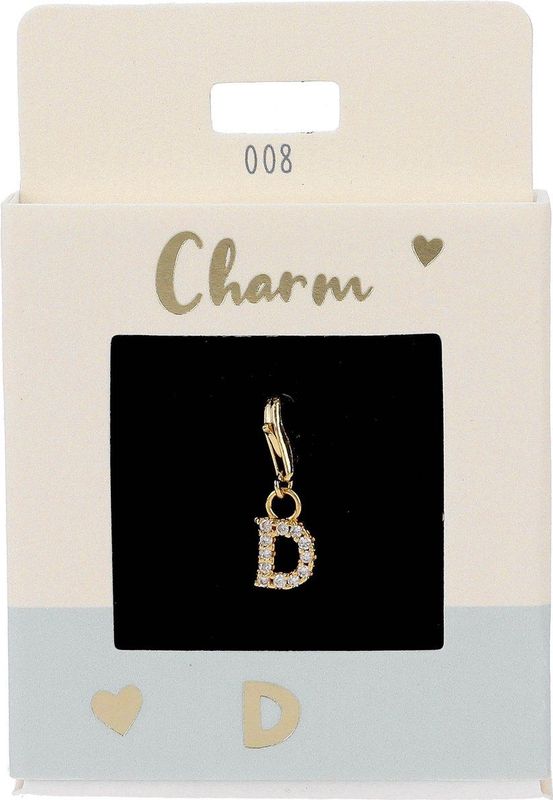 Depesche - Hangers - Motief D - Bezet met Edelstenen - Verpakt in Doos