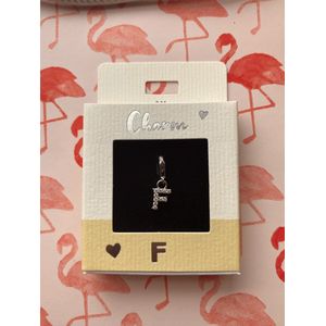 Depesche - Hangers - Motief Letter F - Bezet met Edelstenen - Verpakt in Doos