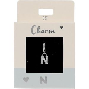 Depesche - Hangers voor Kettingen - Motief Letter N - Bezet met Edelstenen