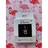 Depesche 11785-057 Express Yourself Charms Hanger voor kettingen en armbanden, stier, verzilverd, als klein cadeau