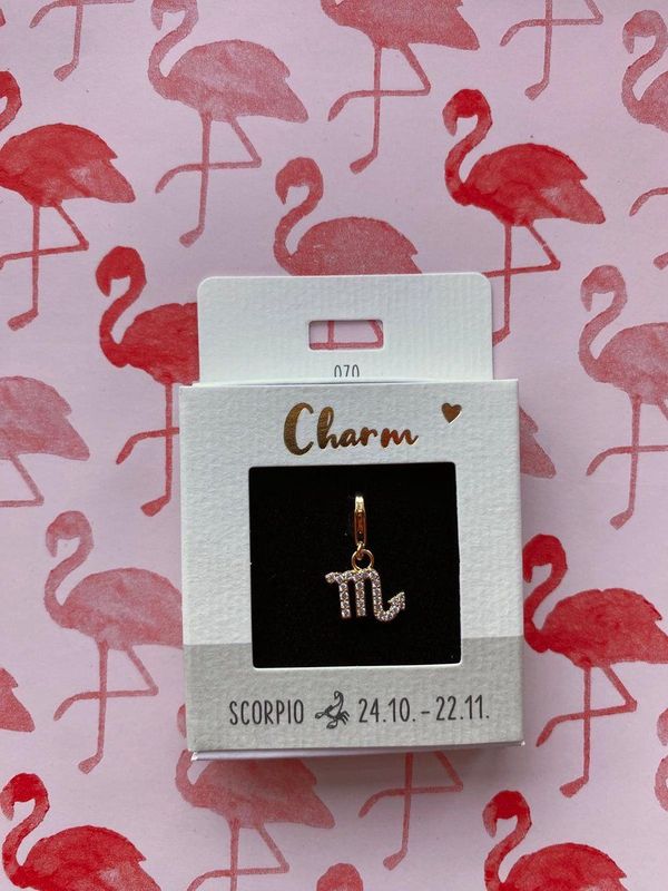 Depesche - Hanger - Schorpioen - Verguld - Verpakt in Bijpassende Doos