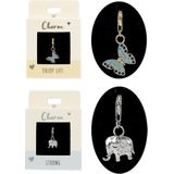 Depesche - 11785-082 - Hanger - Verzilverd - Dolfijn - Inclusief Doos