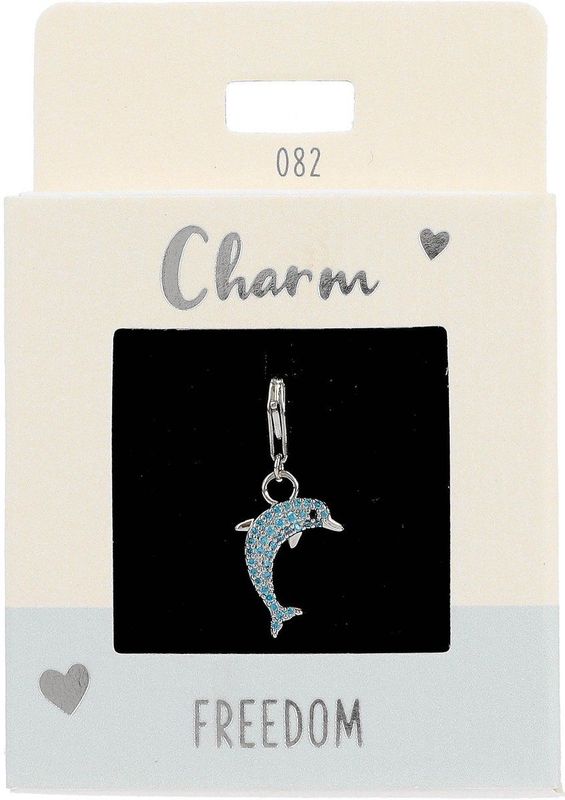 Depesche - 11785-082 - Hanger - Verzilverd - Dolfijn - Inclusief Doos